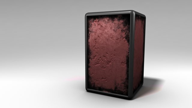 grunge box 3D मॉडल .c4d .max .obj .3ds .fbx .stl .blend 