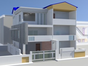 house exterior 3D मॉडल