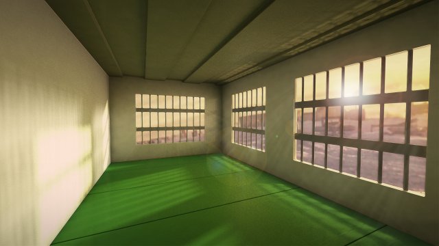 enclosed interior 3D Model .c4d .max .obj .3ds .fbx .stl .blend 