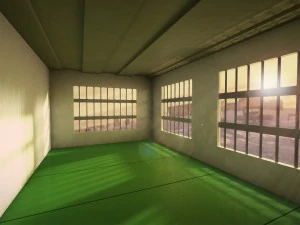 int&eacute;rieur ferm&eacute; Modèle 3D