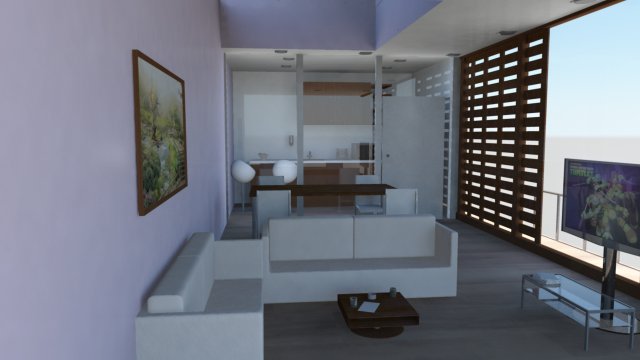interior room 3D Модель .c4d .max .obj .3ds .fbx .stl .blend 