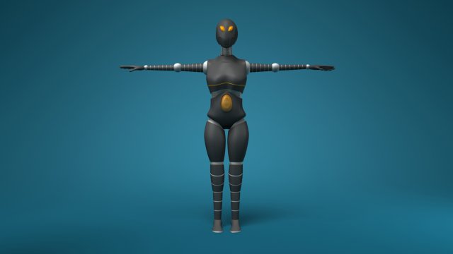 Combat Robot Free 3D Model in Robot 3DExport