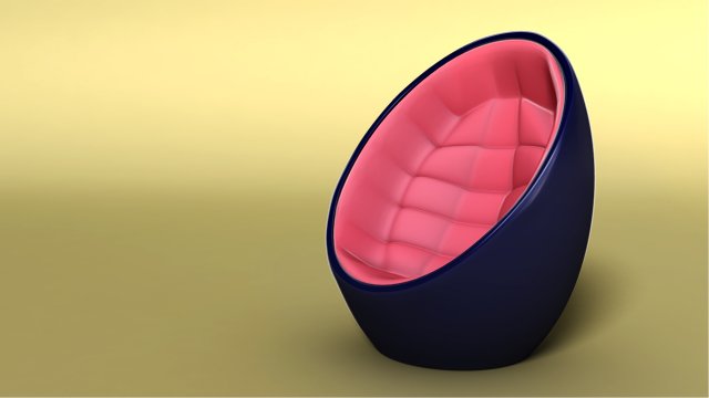 chair 3D 模型 .c4d .max .obj .3ds .fbx .stl .blend 