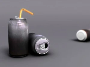 empty soda can 3D Model