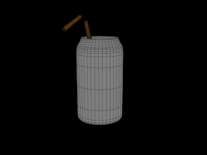 empty soda can Modelo 3D