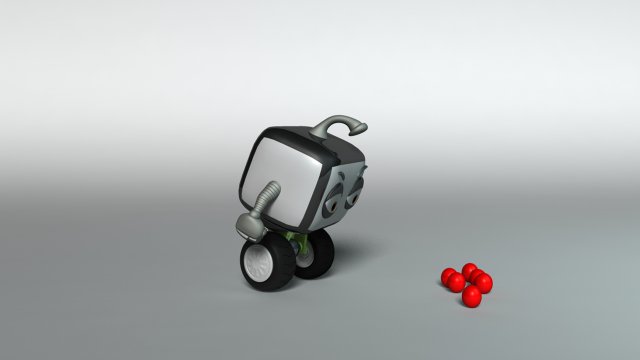robot bot Modello 3D .c4d .max .obj .3ds .fbx .stl .blend 