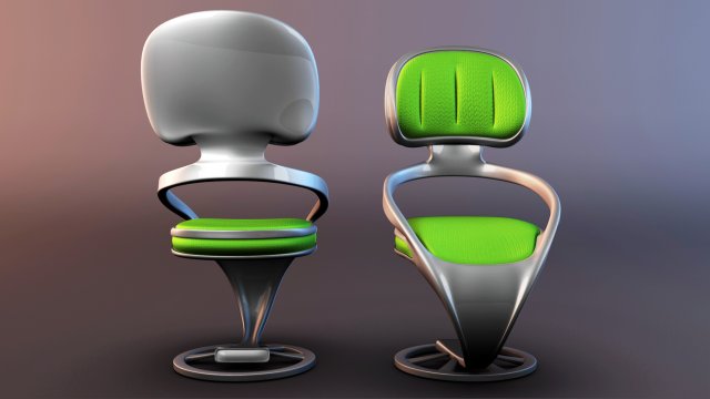 chair pack Modello 3D .c4d .max .obj .3ds .fbx .stl .blend 