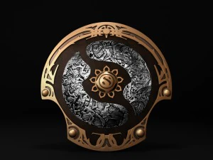dota 2 championship shield 3D Model