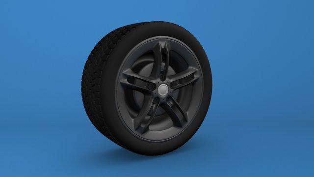 car tyre 3D Model .c4d .max .obj .3ds .fbx .stl .blend