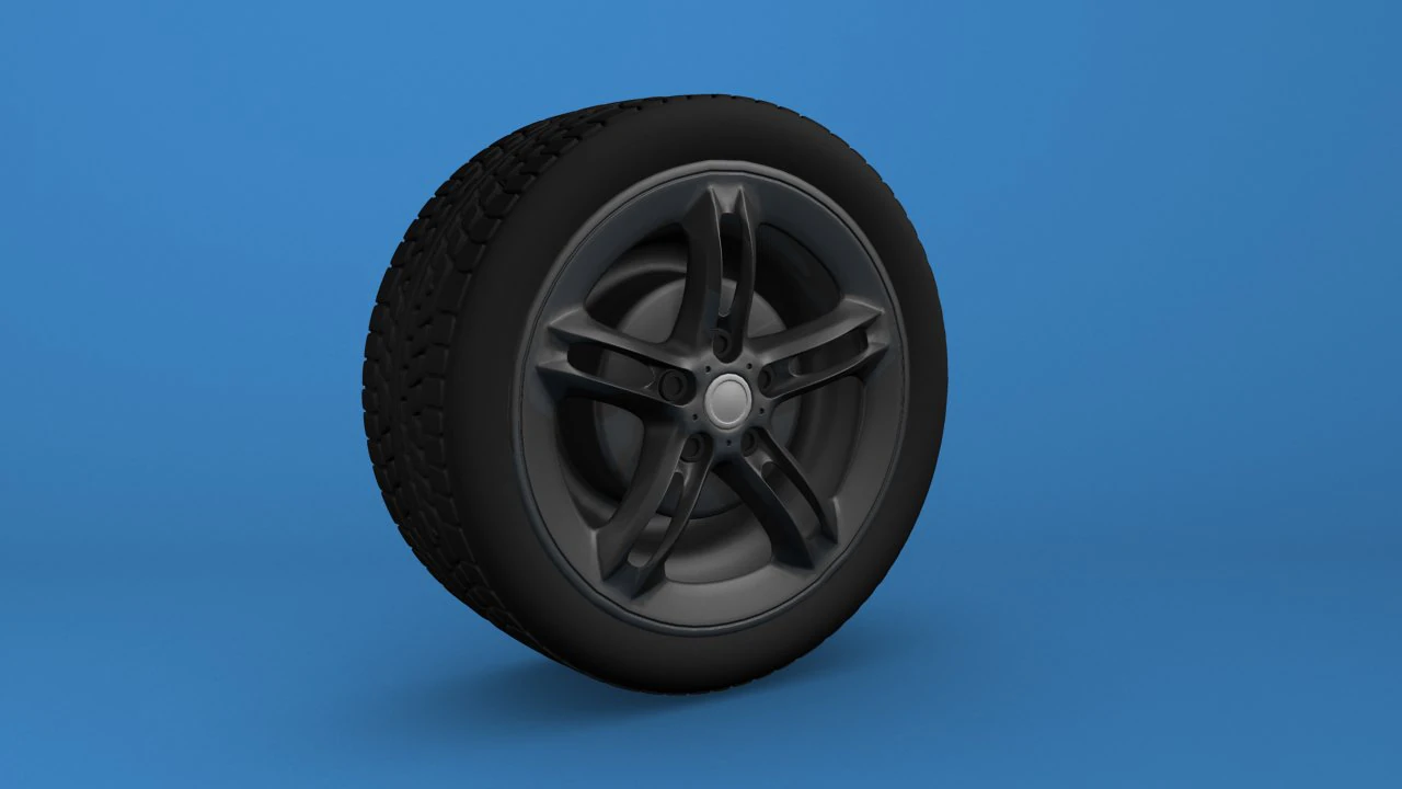 car tyre 3D Model .c4d .max .obj .3ds .fbx .stl .blend