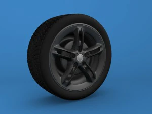 opona samochodowa Model 3D