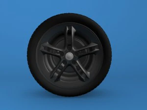 car tyre 3D Model