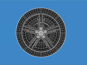 car tyre 3D Model