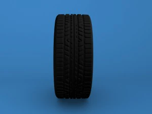 car tyre 3D Model