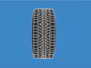 car tyre 3D Model