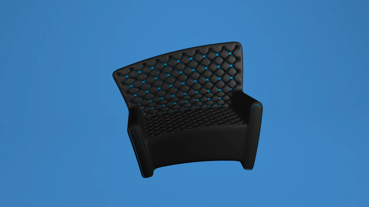 couch 3D Model .c4d .max .obj .3ds .fbx .stl .blend 