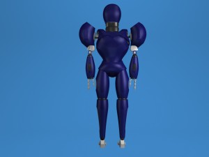 sci-fi robot 3D Model
