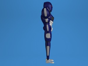 sci-fi robot 3D Model