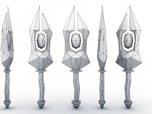 dagger 3D Model