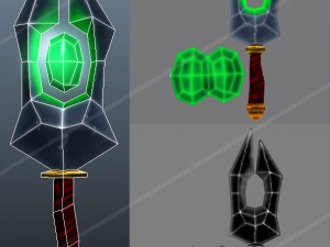 dagger 3D Model