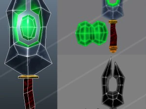 dagger 3D Model