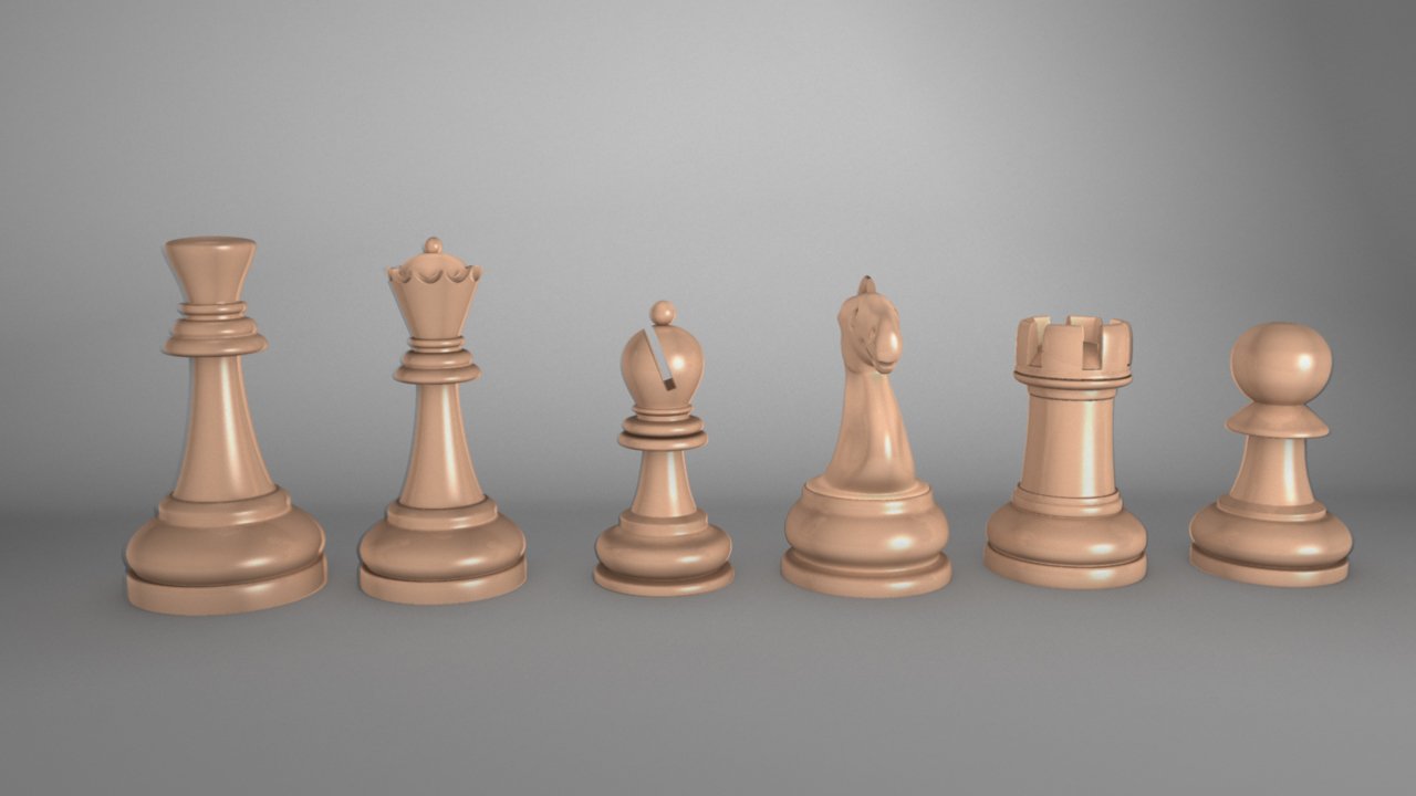 2d chess 3D Models
