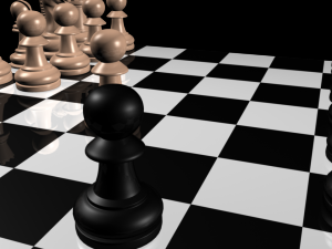 chess pieces 3D Model