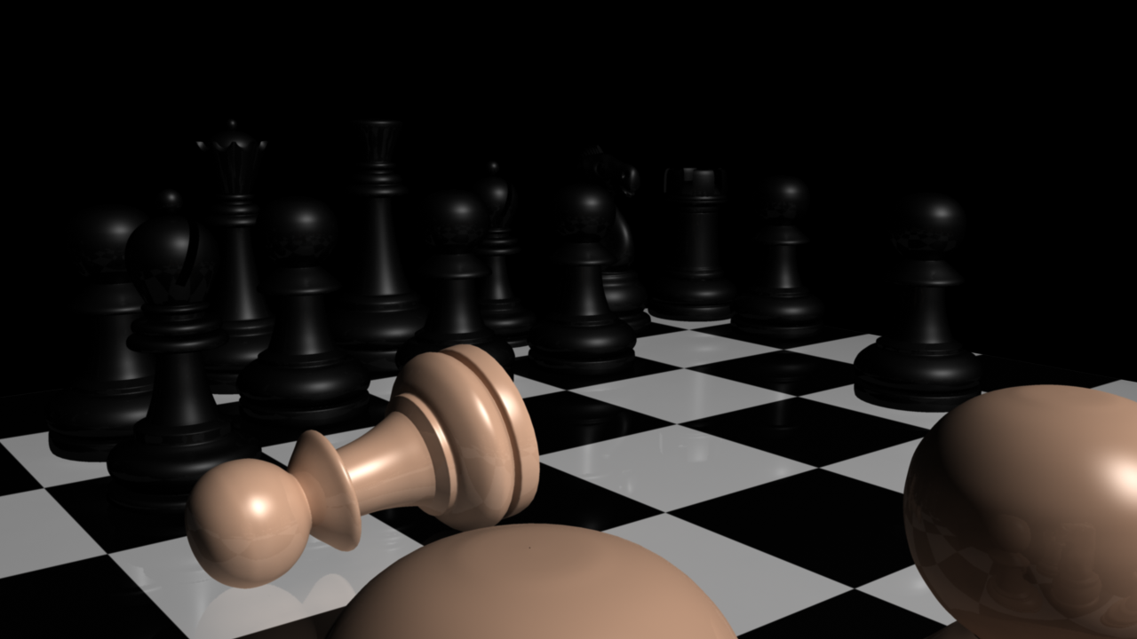 Peão de xadrez Modelo 3D $19 - .max .ma .3ds .fbx .obj - Free3D