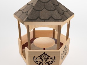 garden arbor 3D Модель