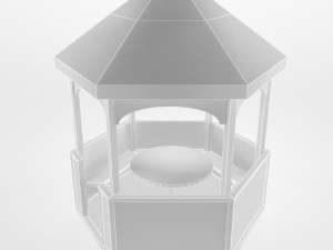 garden arbor 3D मॉडल