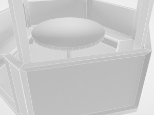 garden arbor 3D मॉडल