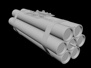 dynamite with an electronic dial 3D Model