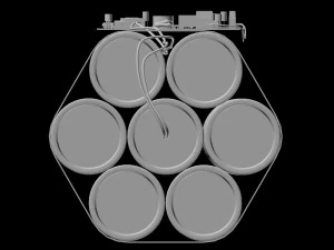 dynamite with an electronic dial 3D Model