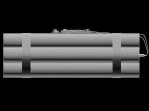 dynamite with an electronic dial 3D Модель