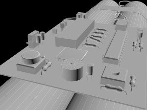 dynamite with an electronic dial 3D Модель