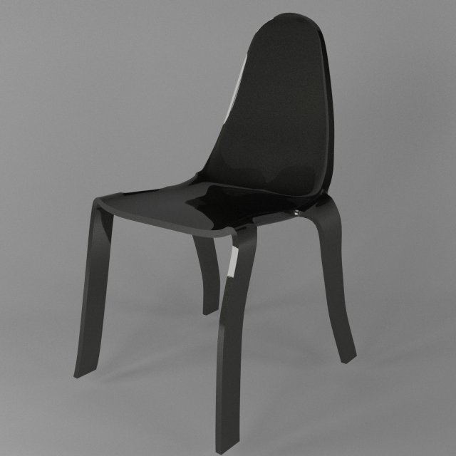 chair 3D Model .c4d .max .obj .3ds .fbx .stl .blend 