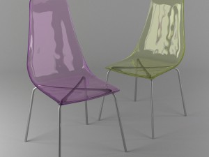 color chair 3D Модель