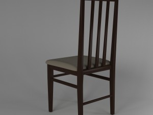 wooden chair Modèle 3D