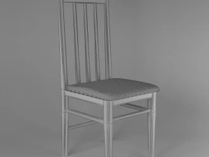 wooden chair 3D Model