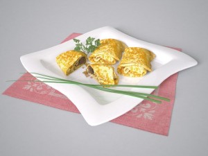 plate of pancakes 3D 模型