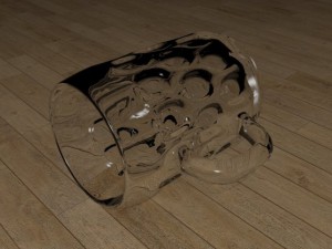 glass beer mug unique 3D 모델