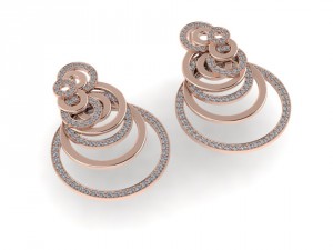 earringdegrisogono 3D Model