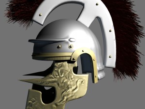 roman helmet 3D Model