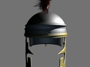 roman helmet Model 3D
