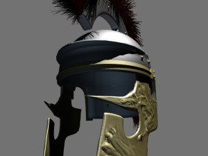 roman helmet Model 3D