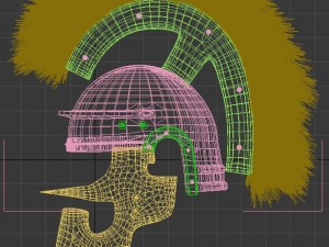 roman helmet Model 3D