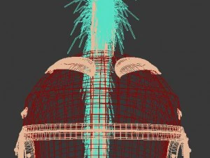 imperial roman centurion guard helmet 3D Model