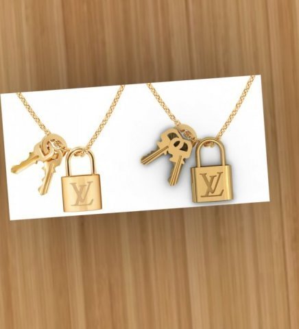 lv lock 3D Model .c4d .max .obj .3ds .fbx .stl .blend 