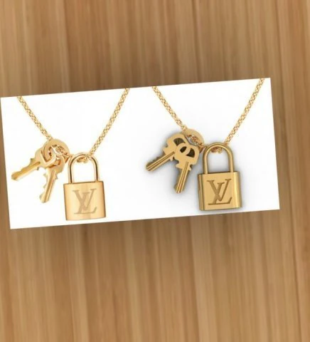 lv lock 3D Model .c4d .max .obj .3ds .fbx .stl .blend