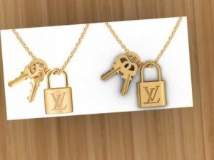 lv lock 3D Model